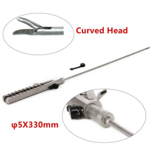 Metal Handle Needle Holder 5X330mm V Type